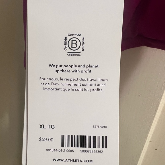 NWT Athleta Malibu Bikini Top - Picture 4 of 5